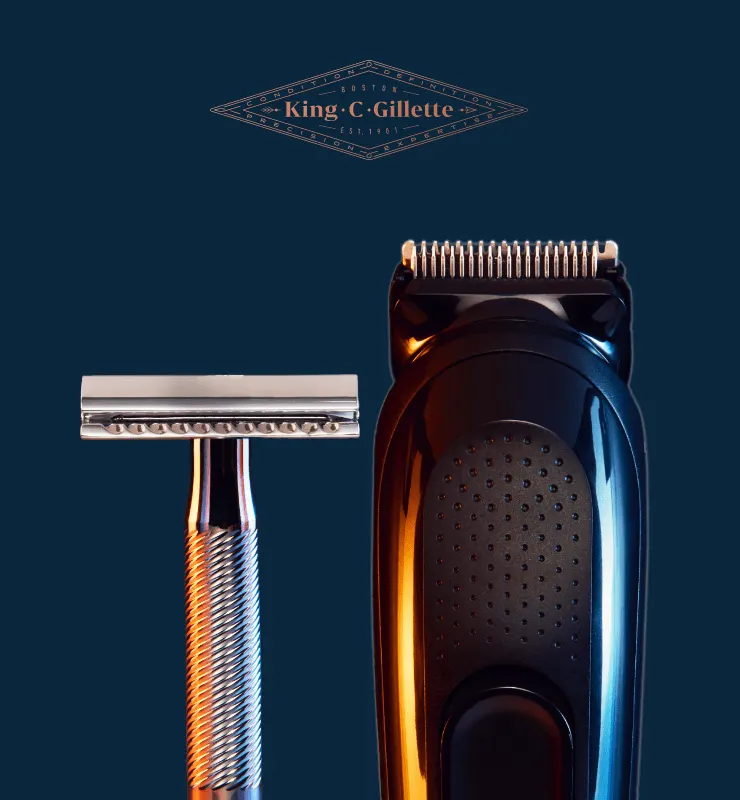 Karta över King C Gillette Shaving