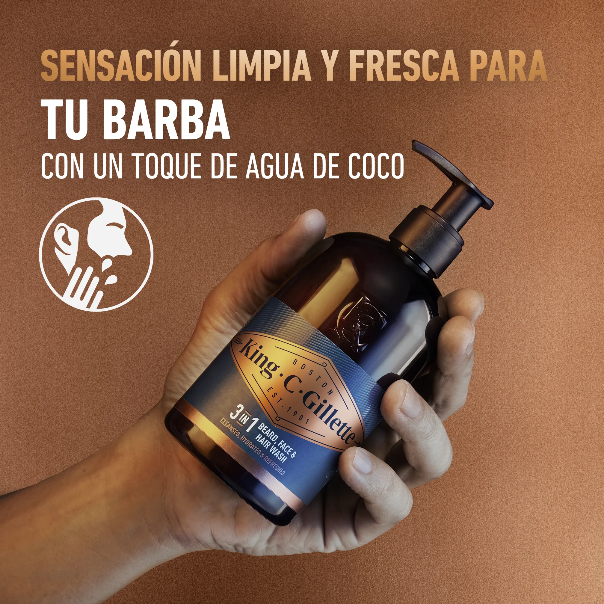 Limpia tu barba