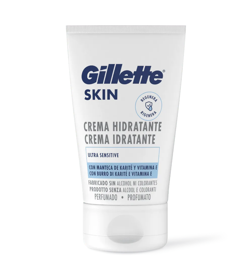 Crema facial hidratante Gillette SKIN Ultra Sensitive