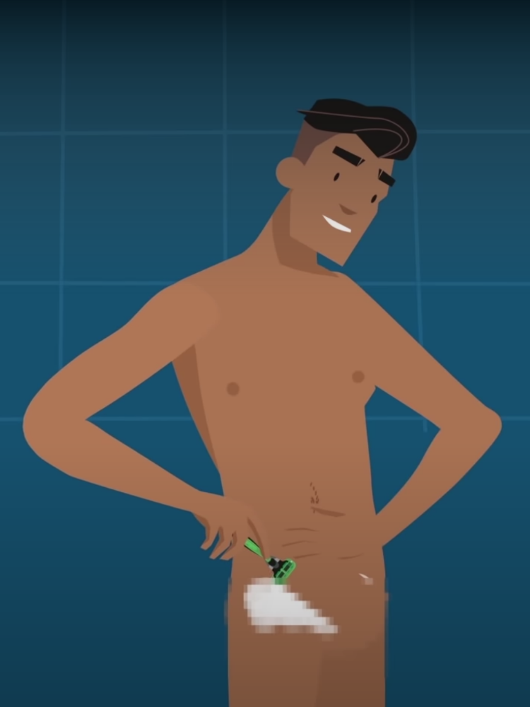 Depilación del pubis: Guía para hombres