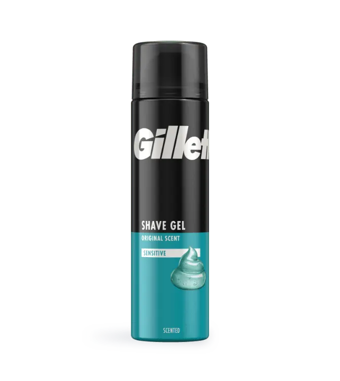 Gillette Classic Gel De Afeitar Piel Sensible Para Maquinilla de Afeitar