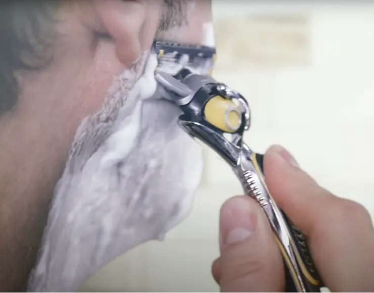 Cómo el afeitado Gillette ayuda a evitar las erupciones