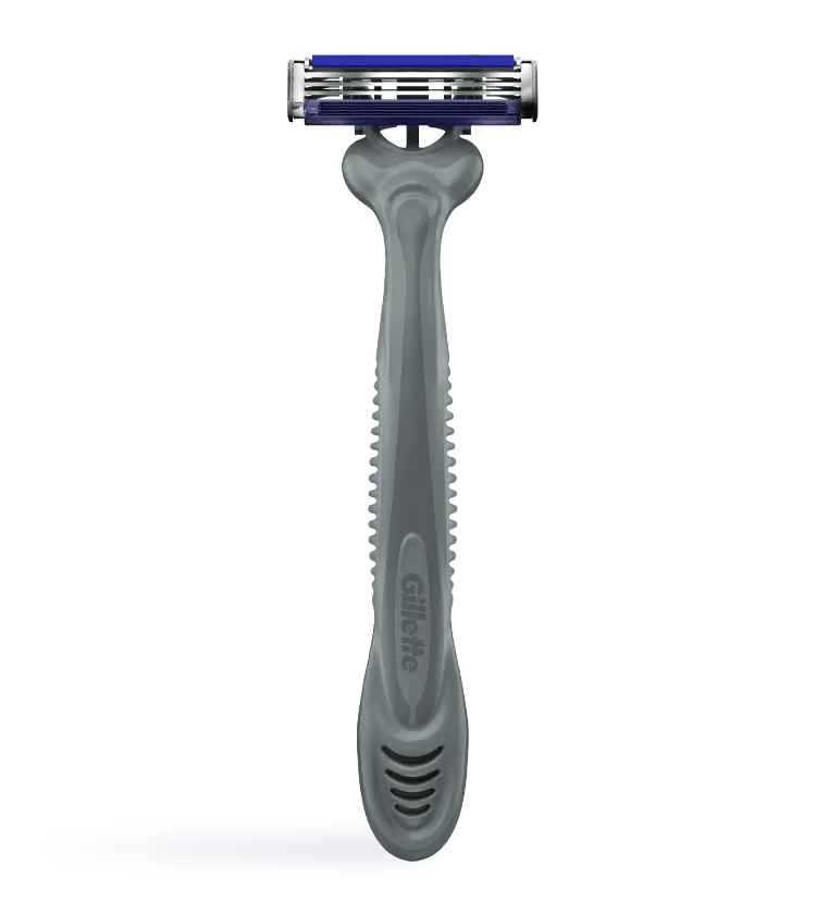 Maquinilla de afeitar desechable Gillette Sensor 3 reciclada