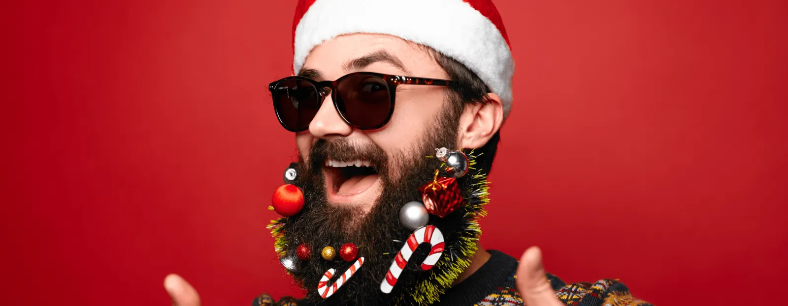 Barba navideña, una tendencia divertida para las fiestas