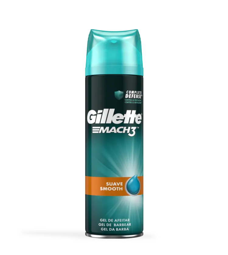 Gel de afeitado suave Gillette Mach3®