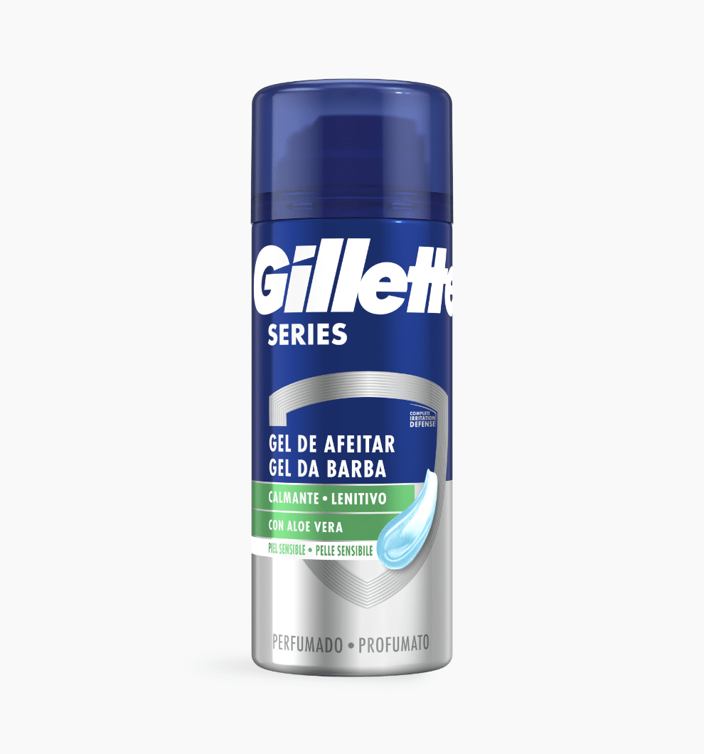 Gillette Series Gel de afeitar calmante con aloe vera