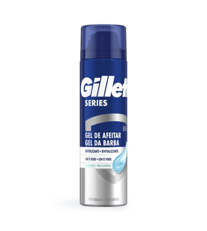 Gillette Series Gel De Afeitar Revitalizante, 200ml