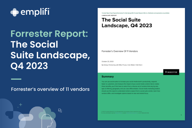 Forrester Consulting Report: The Social Suite Landscape, Q4 2023