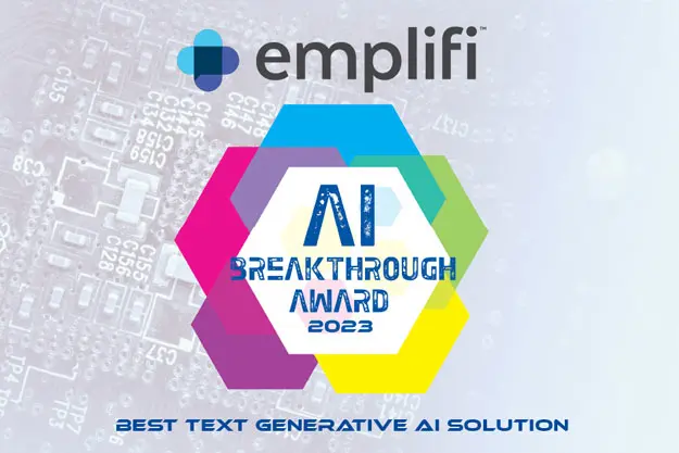 Emplifi AI Breakthrough Award 2023 - Best Text Generative AI Solution