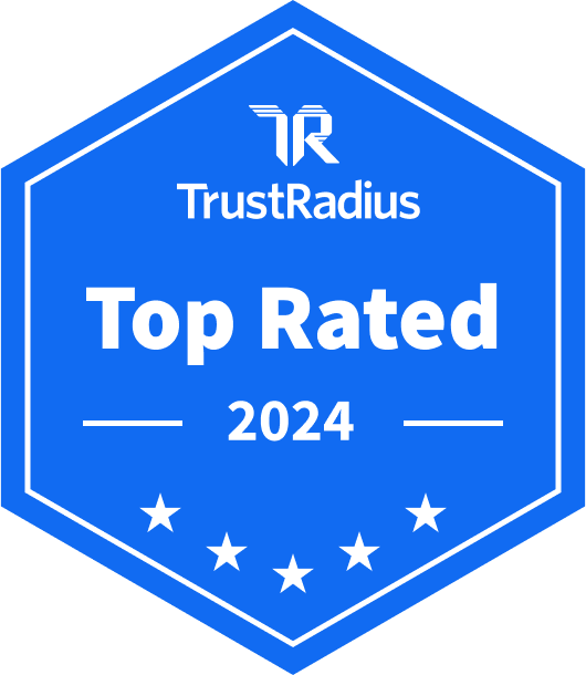 TrustRadius Top Rated 2024 Badge