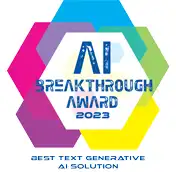 Emplifi - AI Breakthrough Awards 2023 - Best Text Generative AI Solution