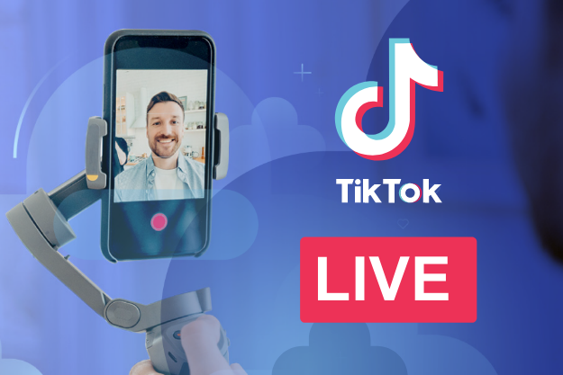 Top image: How to go live on TikTok