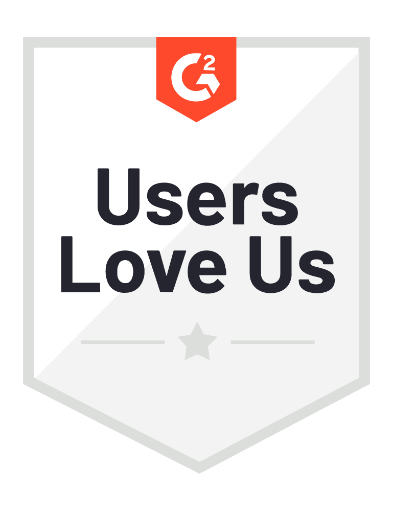Award - G2: Users Love Us