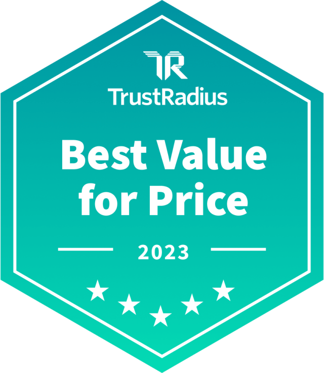 Emplifi - TrustRadius Best Value for Price 2023 Badge