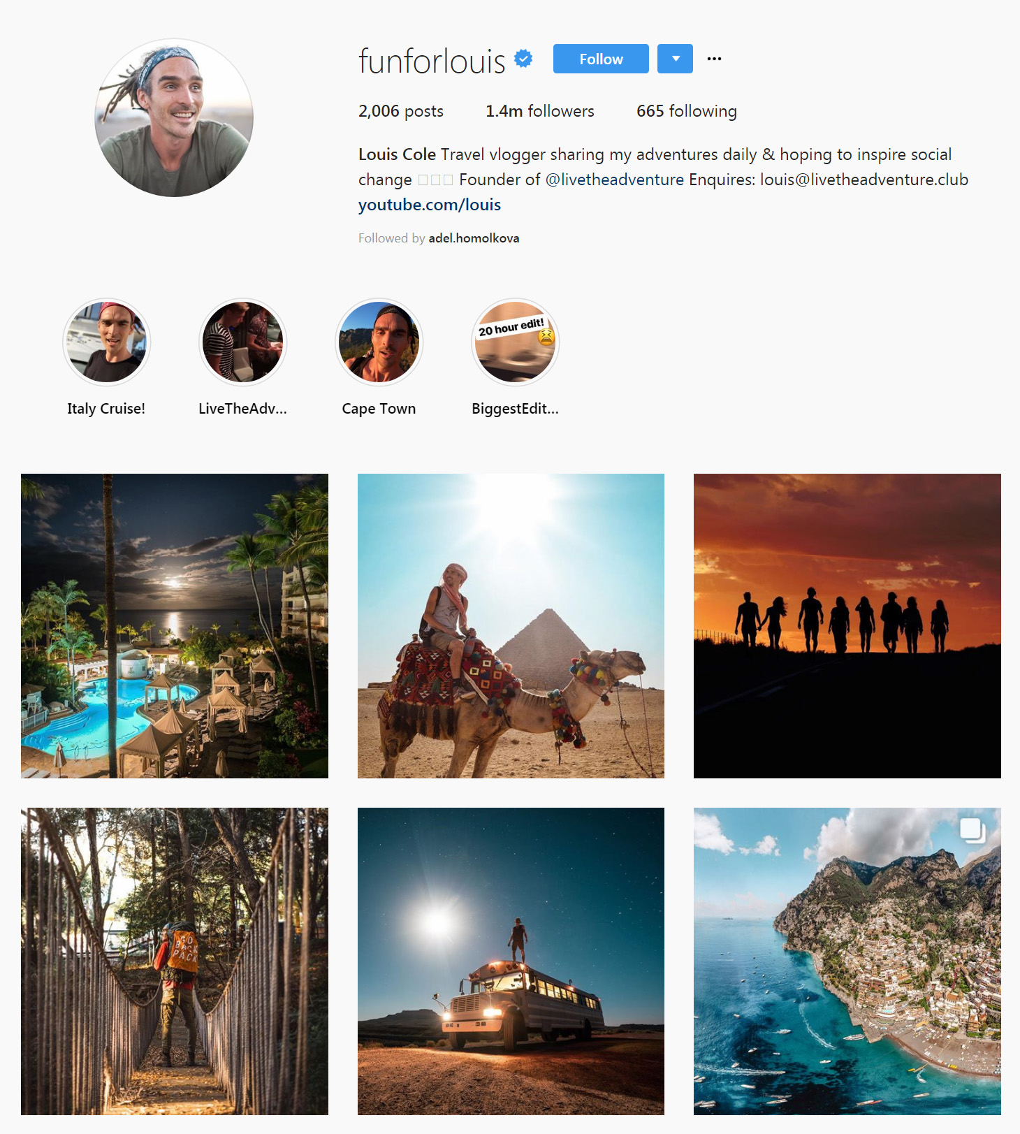 The Real Top 10 Travel Influencers on Instagram