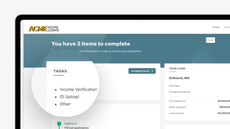 Truv VOIE configured as a post-submission task in Blend