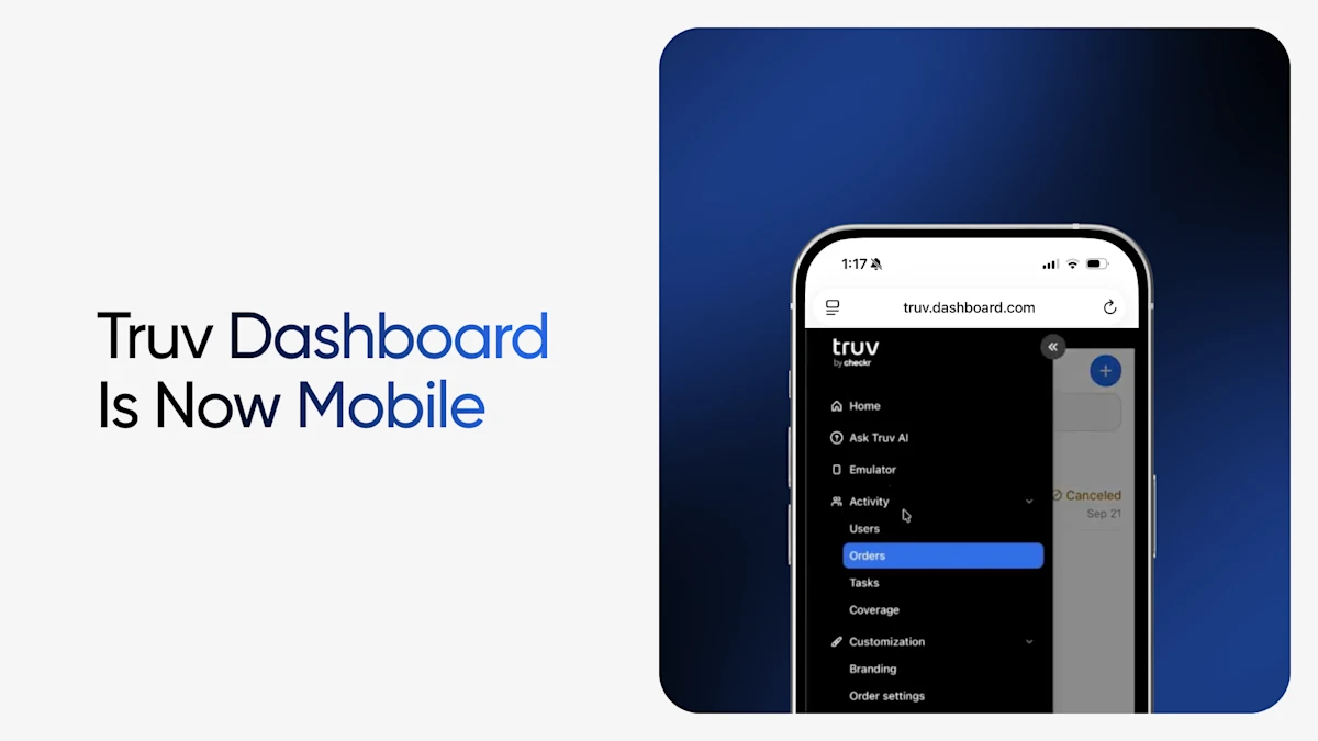 Truv Dashboard Is Now Mobile