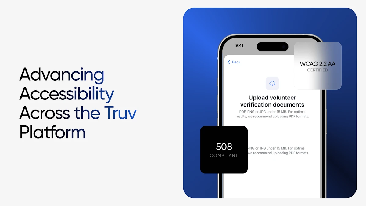 How Truv Is Advancing Accessibility and Section 508 Compliance