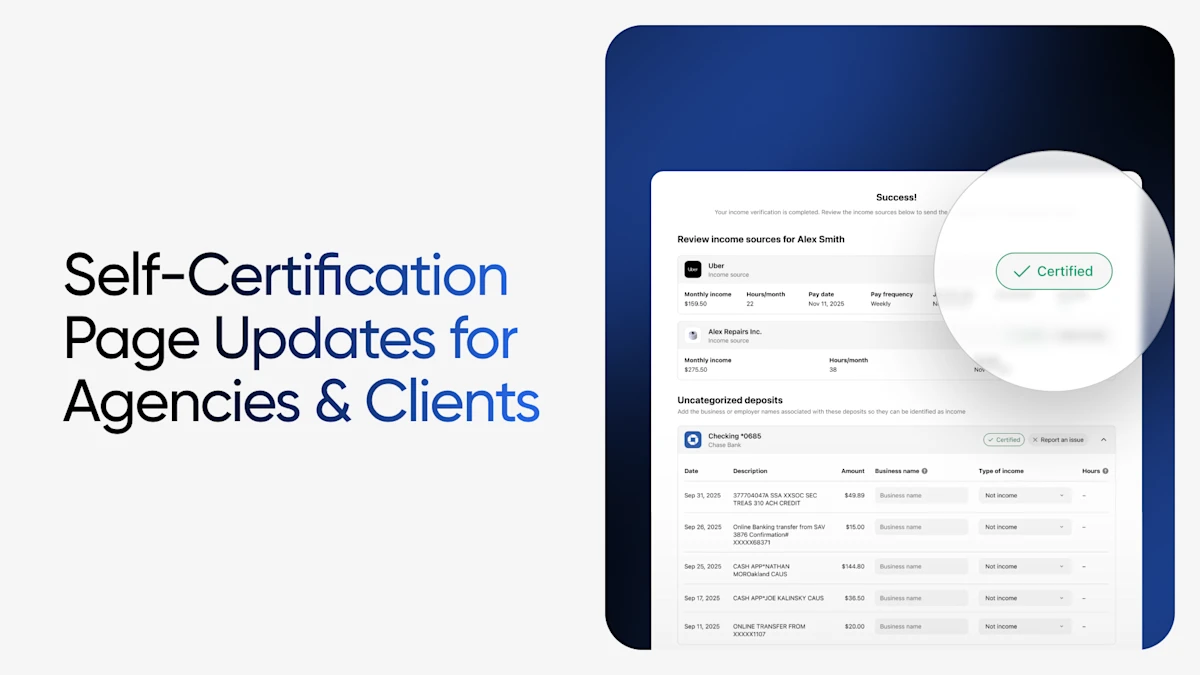 New Release Roundup: Self-Certification Enhancements
