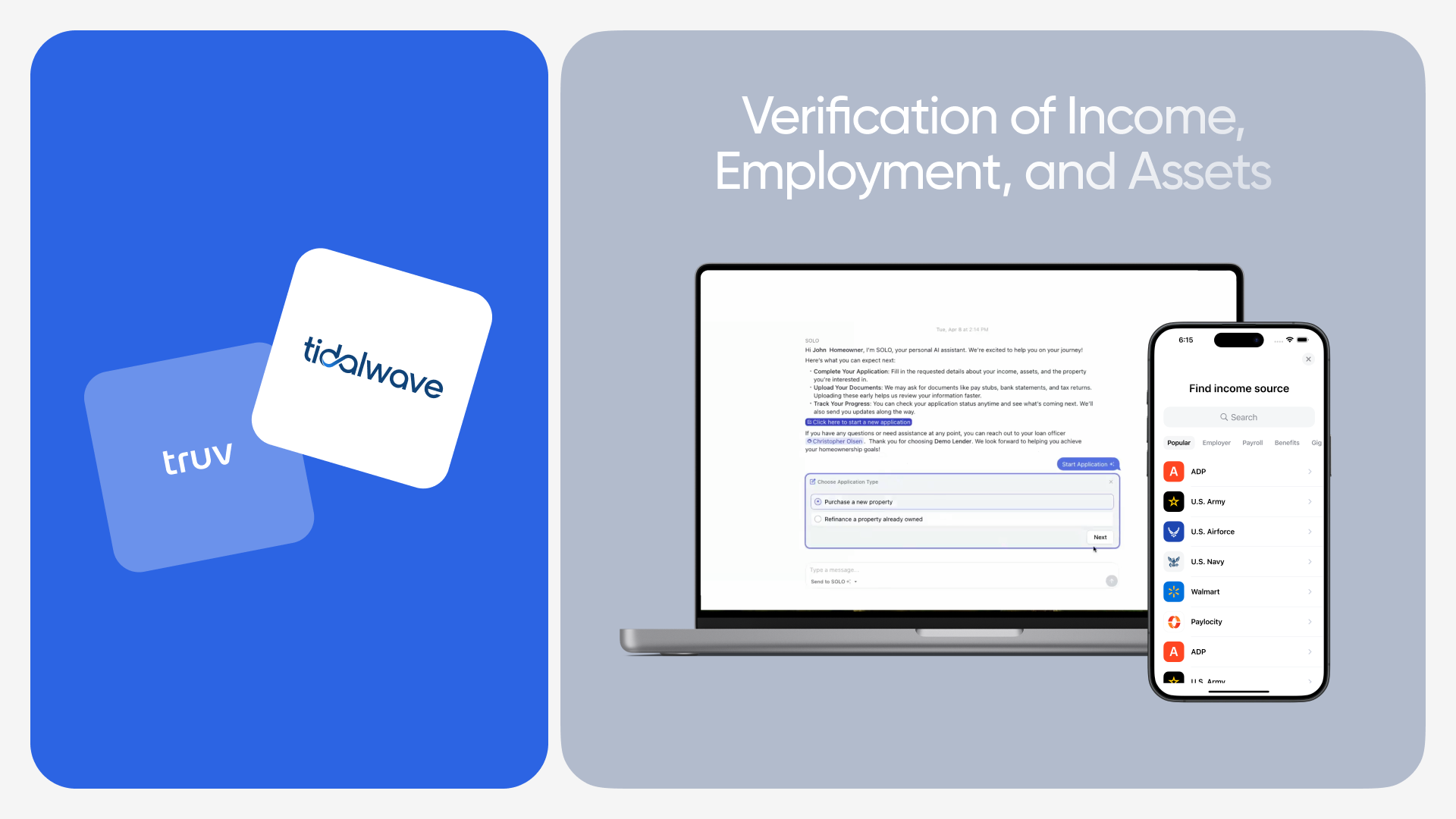 Truv and Tidalwave Announce Point-of-Sale Integration to | Truv