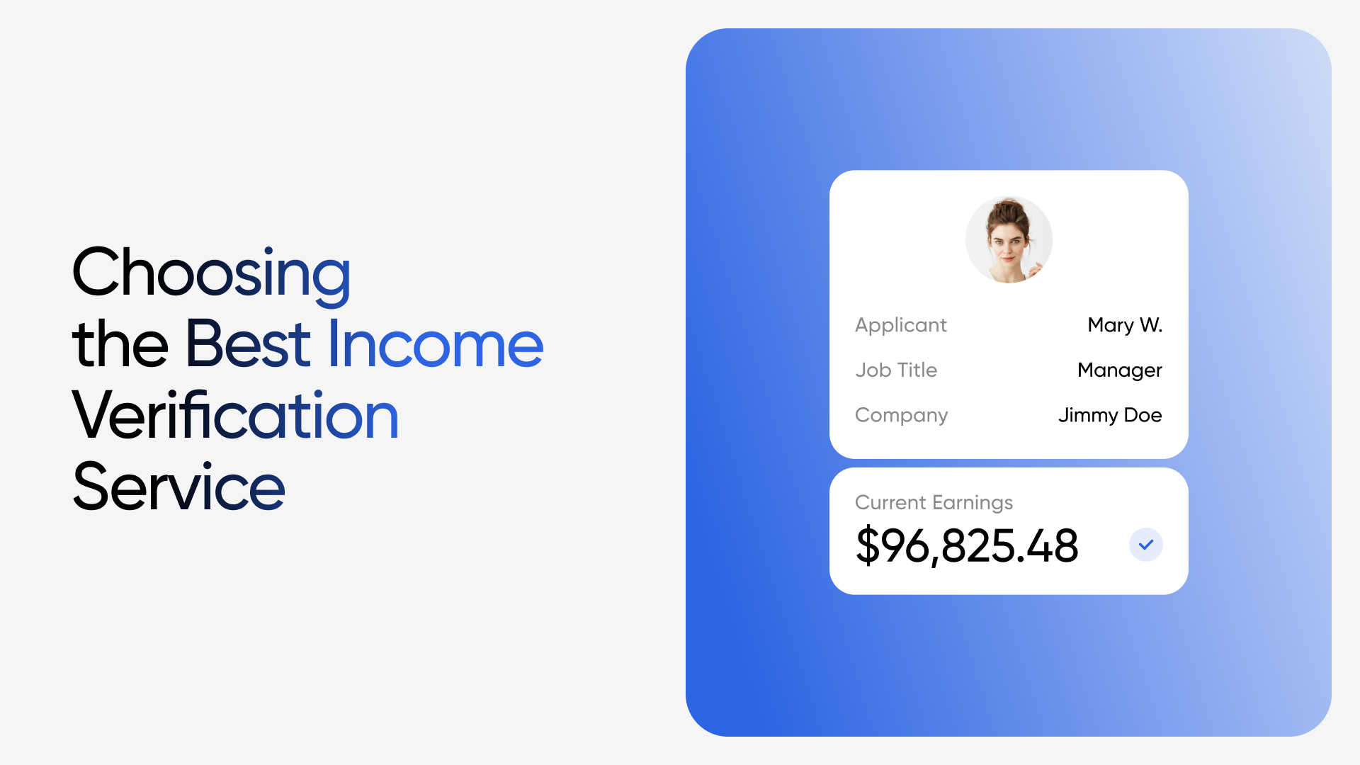 Choosing the Right Income Verification Service | Truv