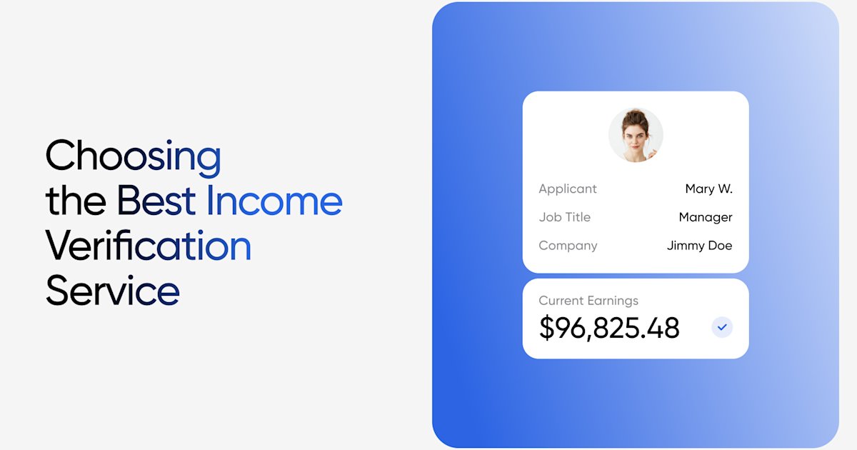 Auto Income Validation Image Choosing the Right Income Verification Service | Truv