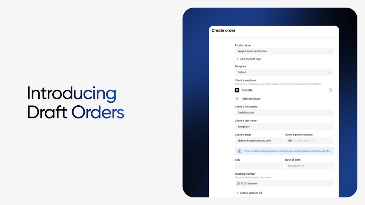 Introducing Draft Orders: Start a Request, Send it Later
