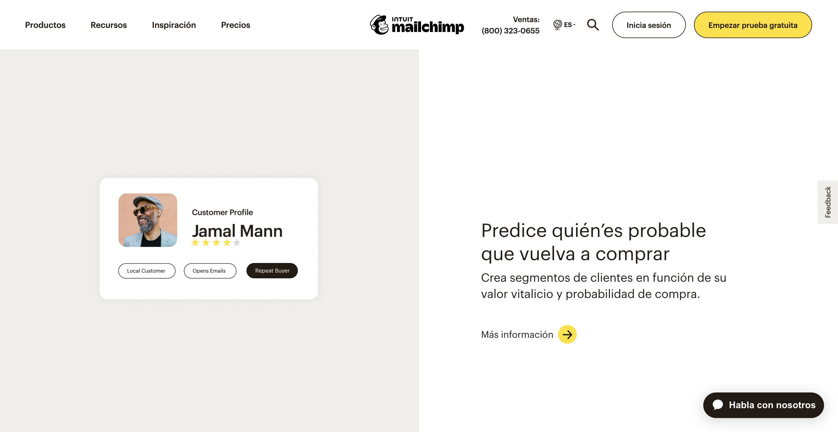 mailchimp diseño minimalista