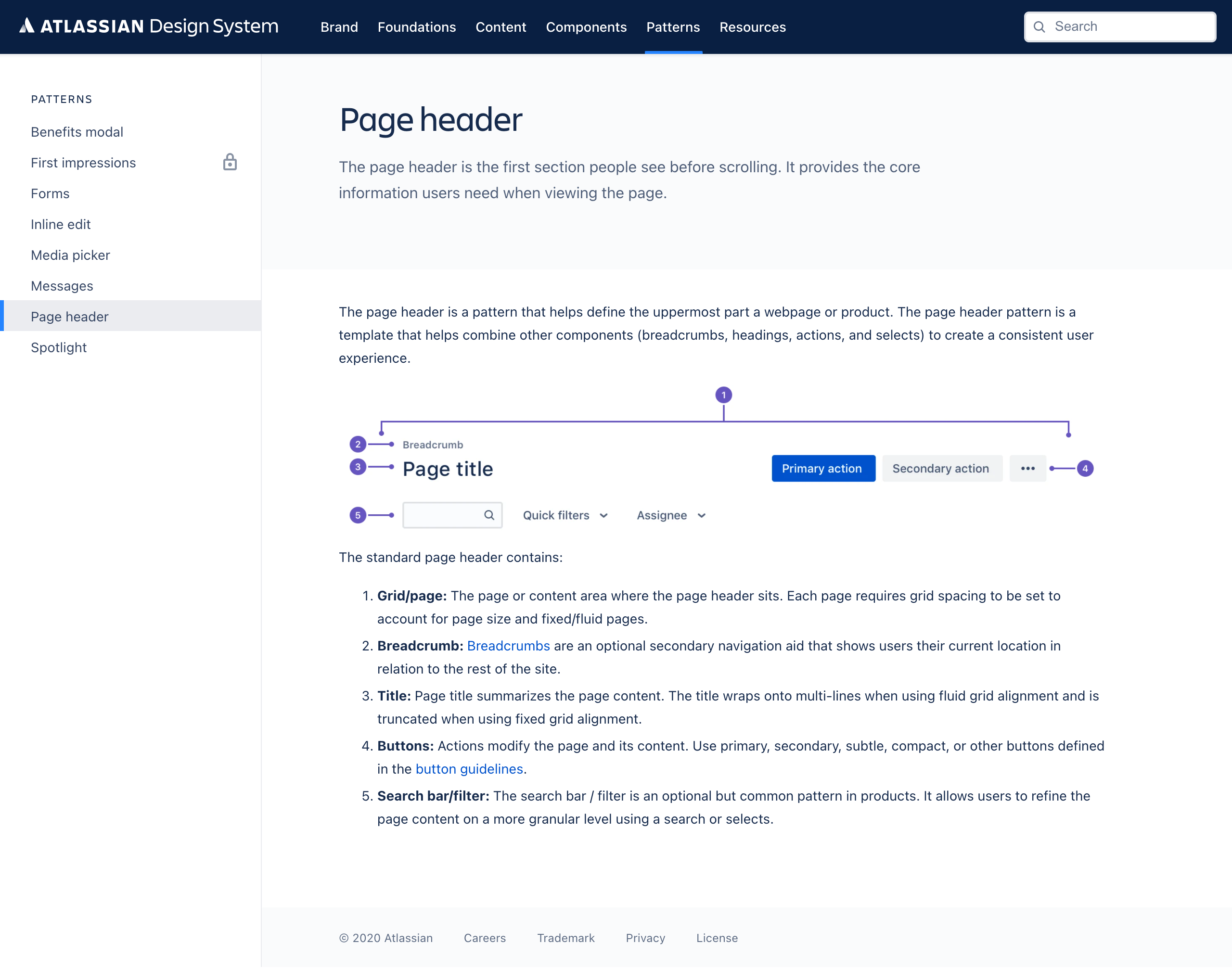 atlassian pattern designs