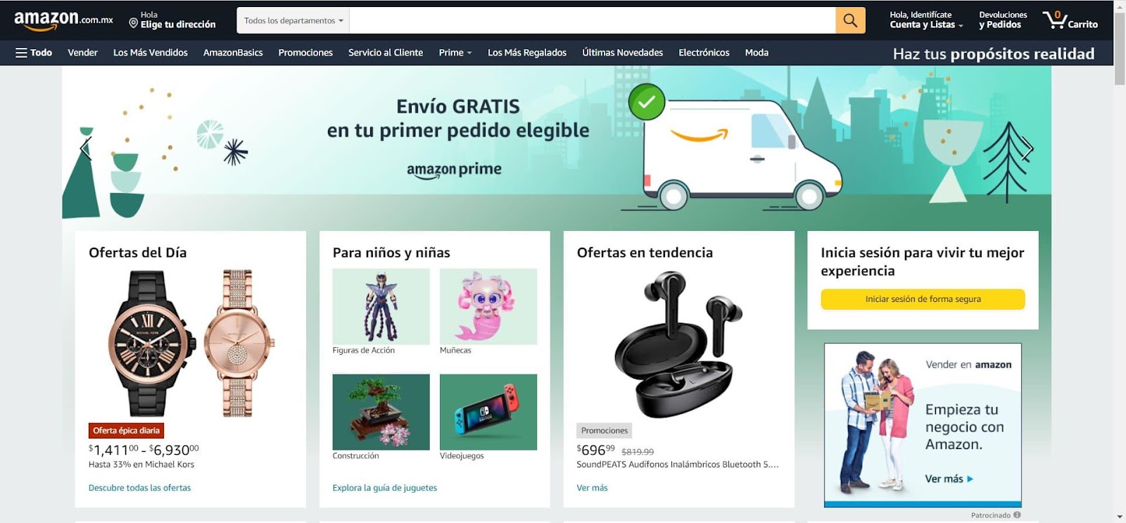 Tienda por store internet amazon