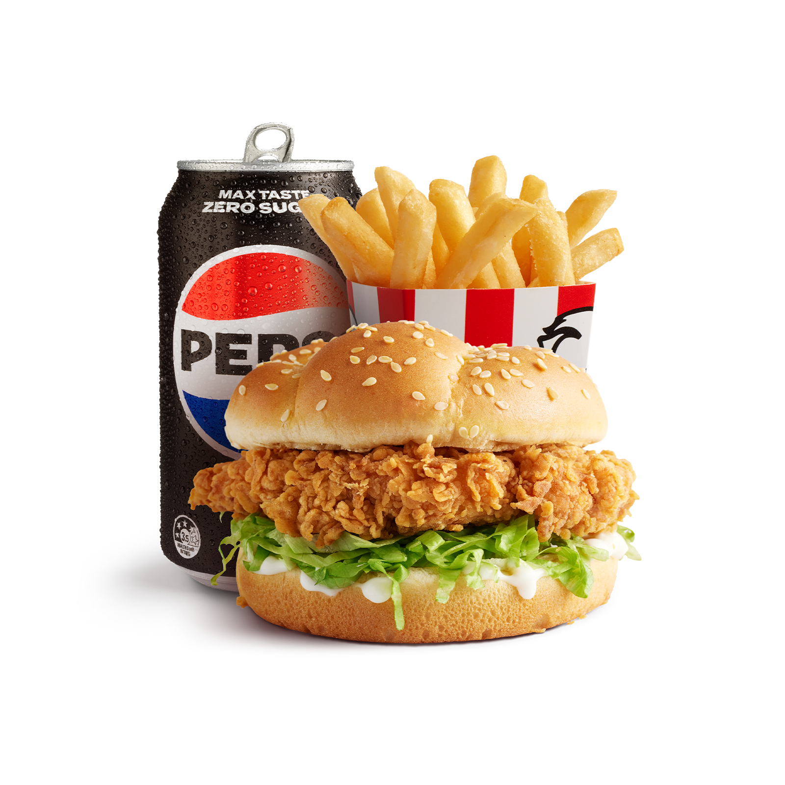 Zinger® Burger Combo | Burgers | KFC Menu