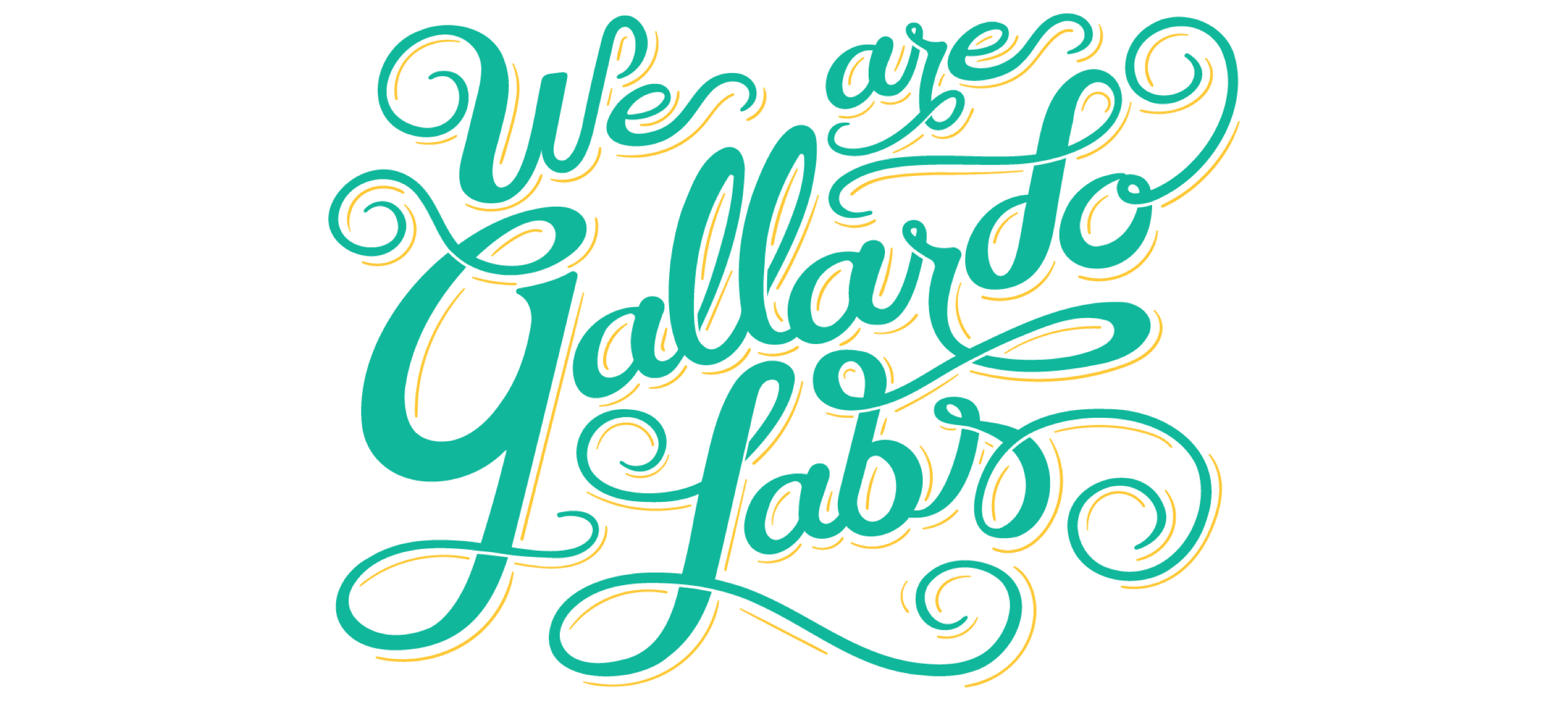 Handdrawn typography, We are Gallardo Labs