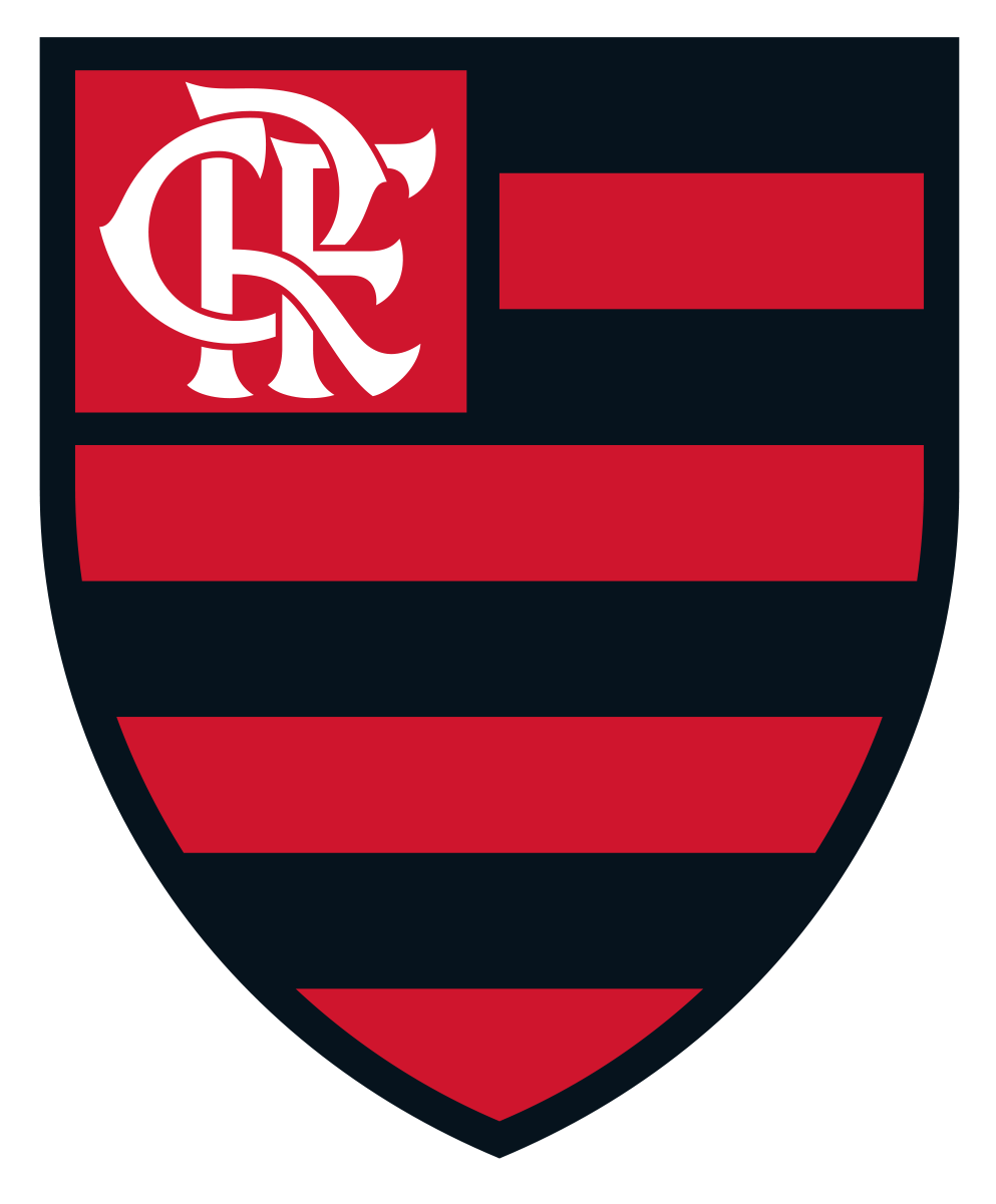 Imagem com o escudo do Flamengo