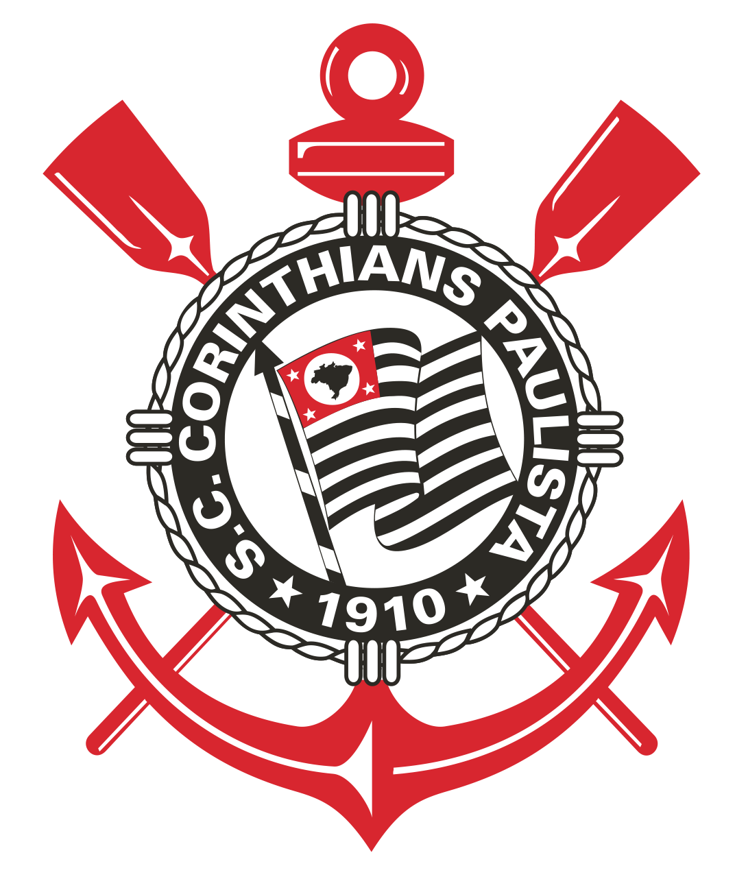 Imagem do escudo do Corinthians