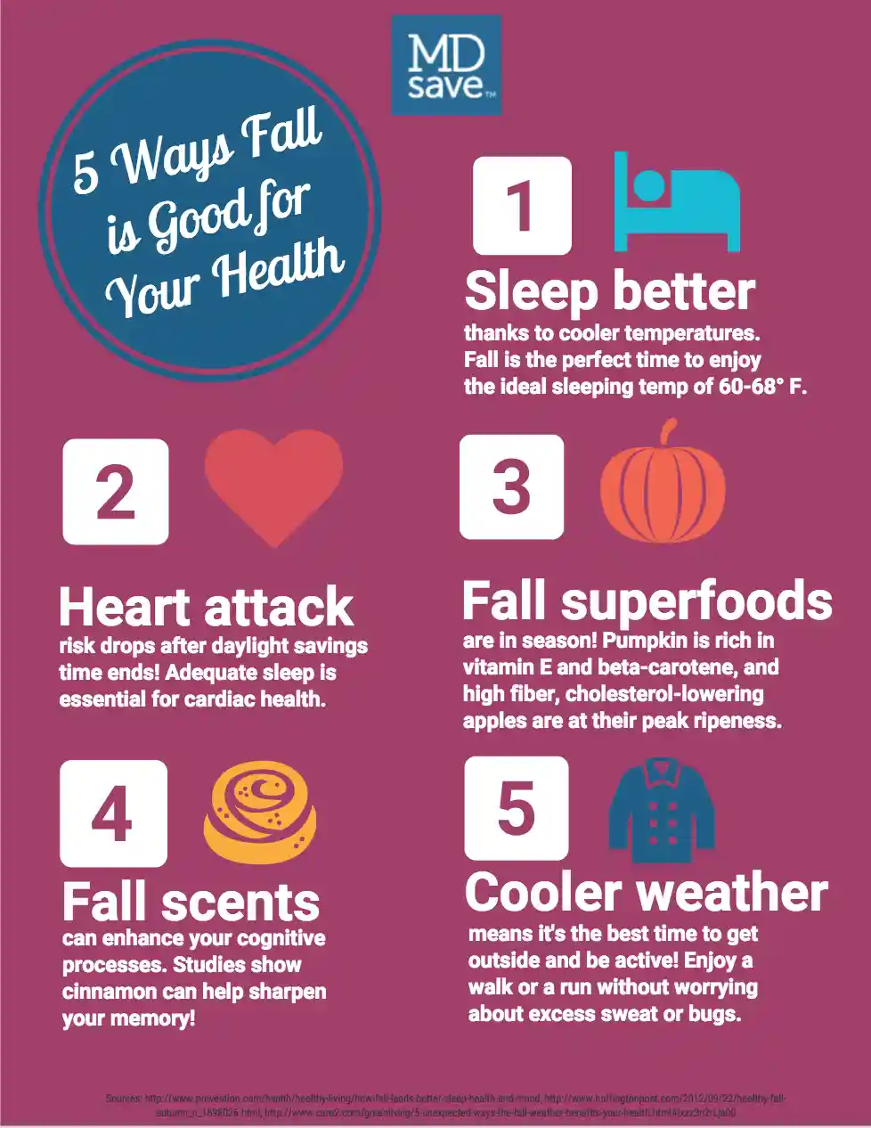 5 ways fall is good for your health