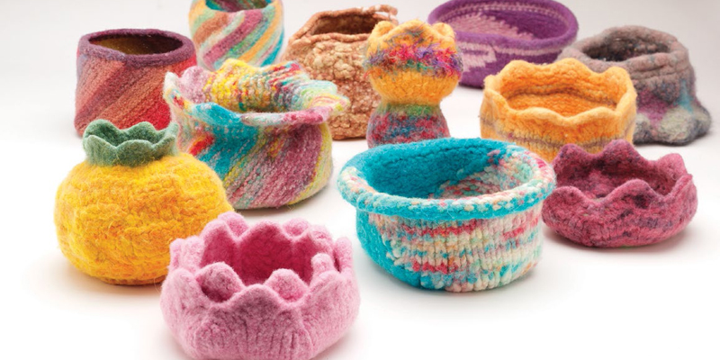 how to make felting wool from yarn