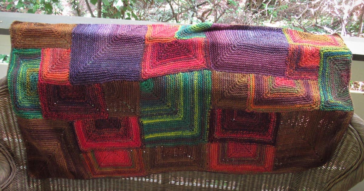 Who S Worth A Handspun Hand Knit Blanket Spin Off