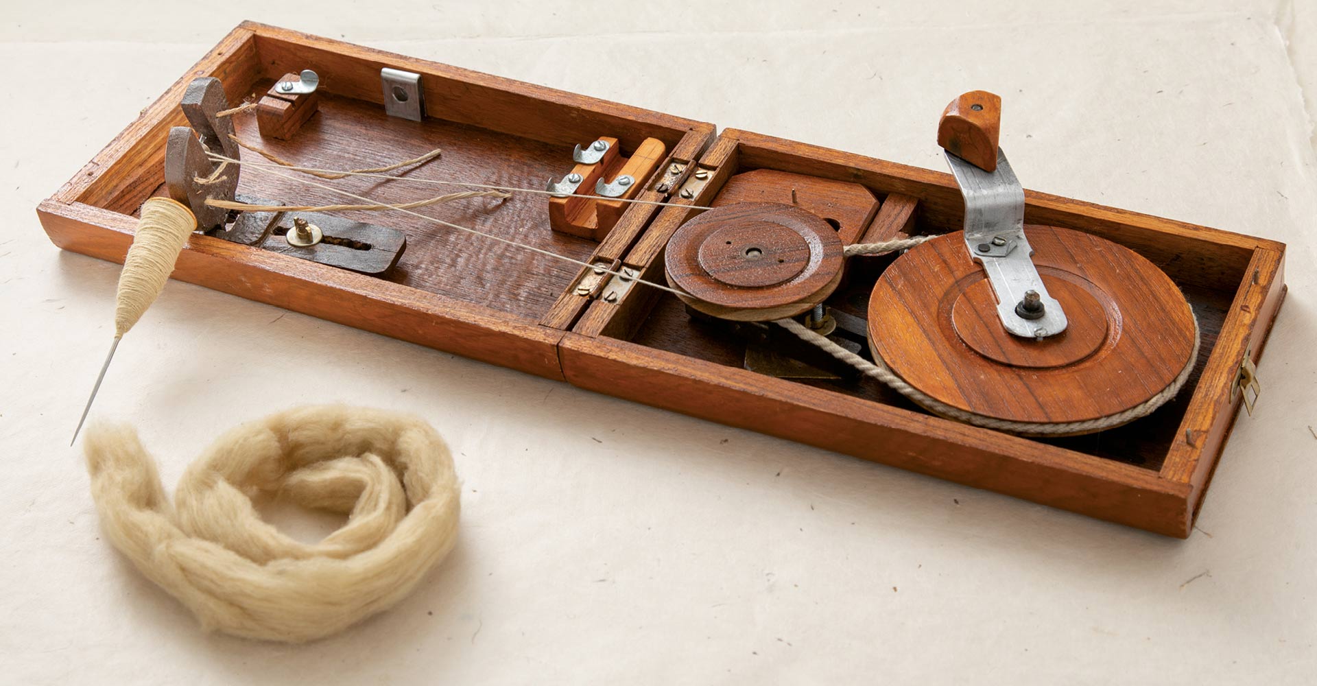 First Steps in Charkha Spinning Image