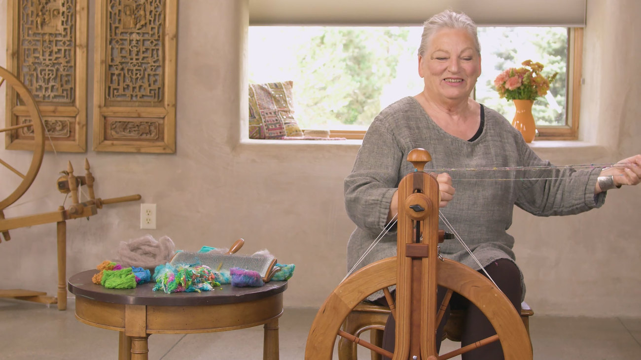Learn how to create two-ply, three-ply, and four-strand cabled samples at the wheel.