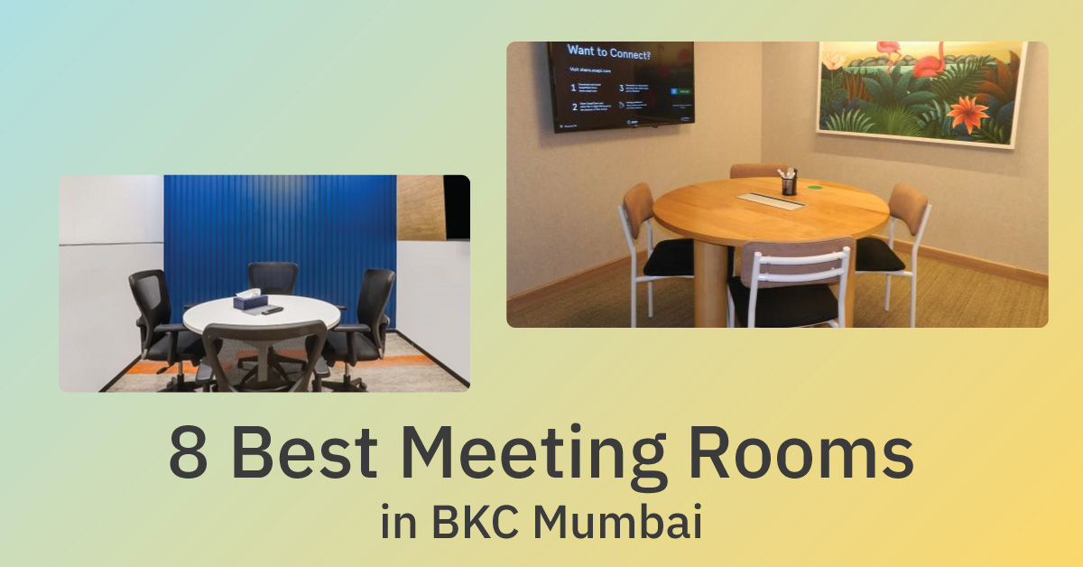 8 Best Meeting Rooms in BKC Mumbai to Book by the Hour (2026)