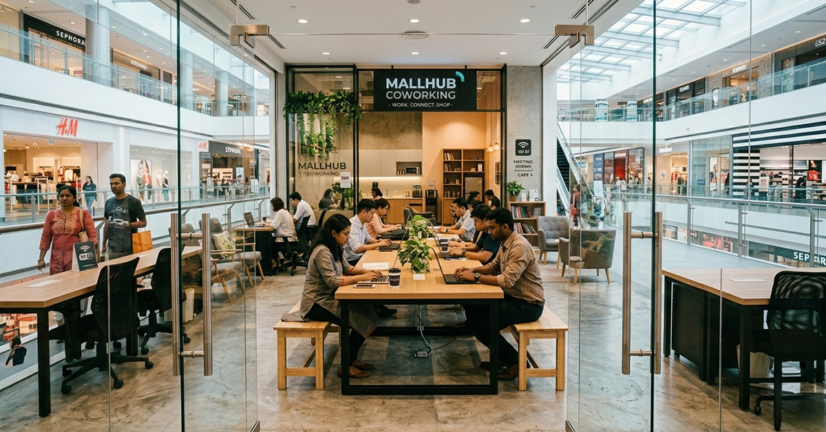 THE OFFICE IS IN THE MALL