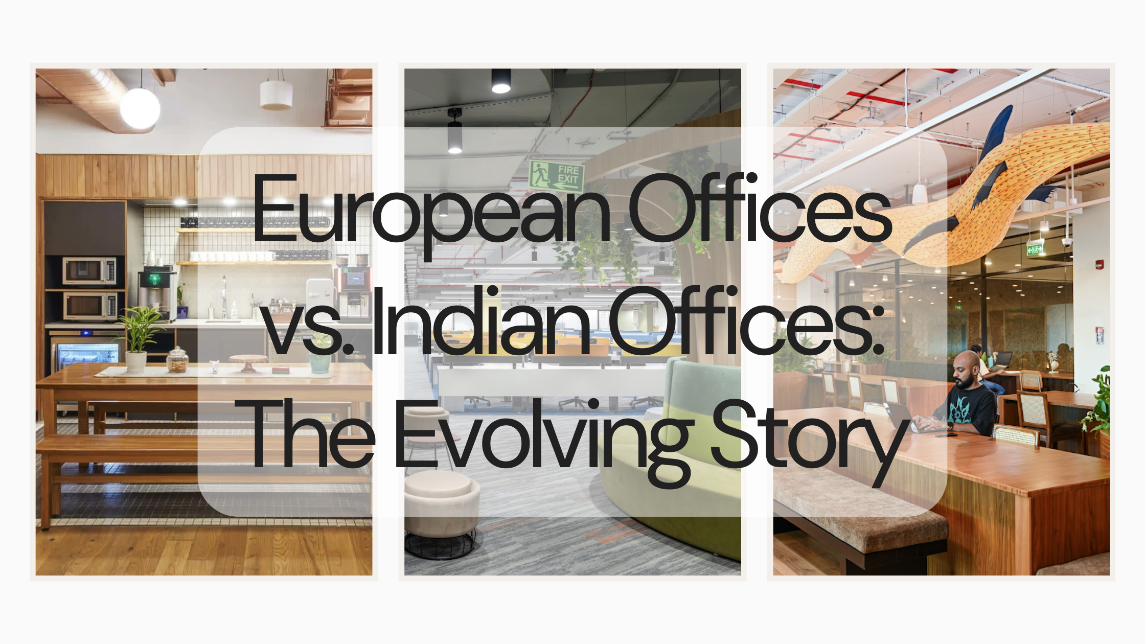 Indian Offices vs European Offices: The World Has to Learn from India
