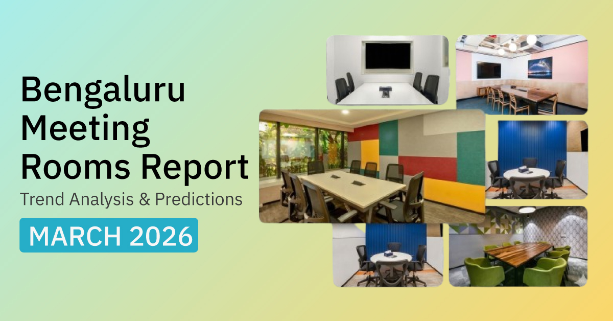 Bengaluru Meeting Rooms Report: Price, Trend Analysis & Predictions (Mar 2026)