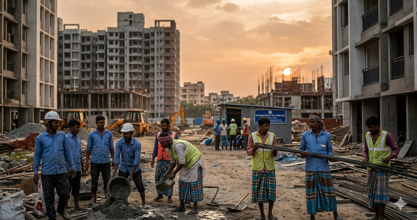 How the Bengal Elections Triggered a Real Estate Labour Crunch Across India