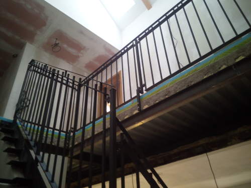 konstrukce schodiště a zábradlí penzion Zbožnov 10