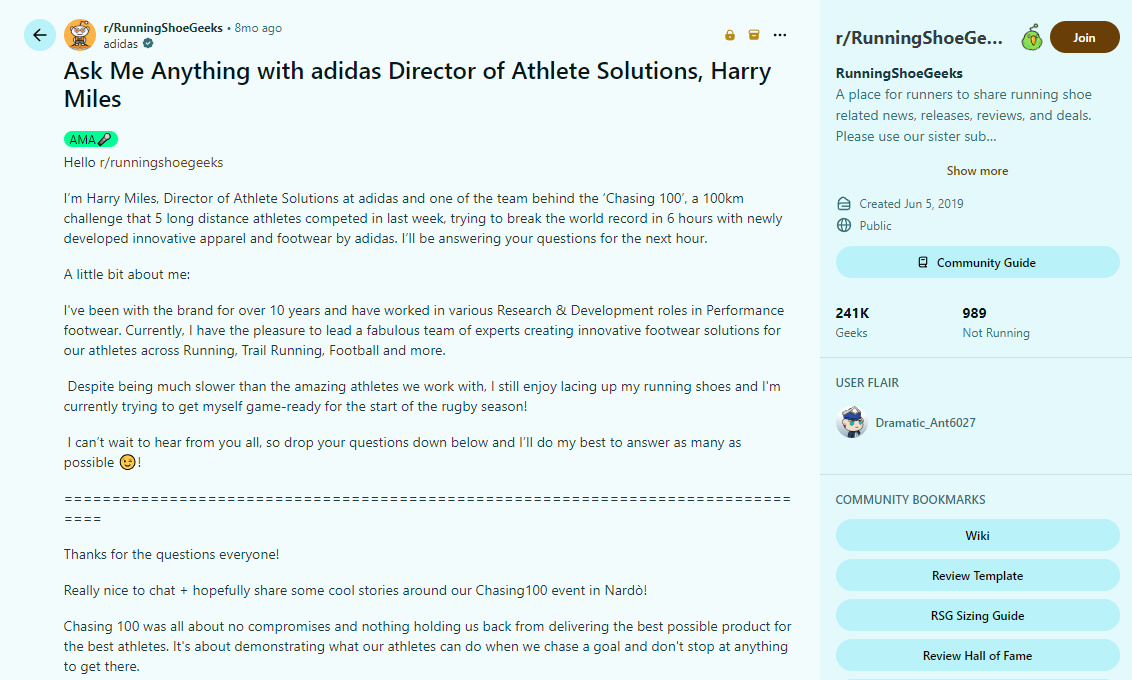 Adidas AMA
