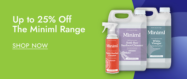 Up to 25% Off the Miniml Range