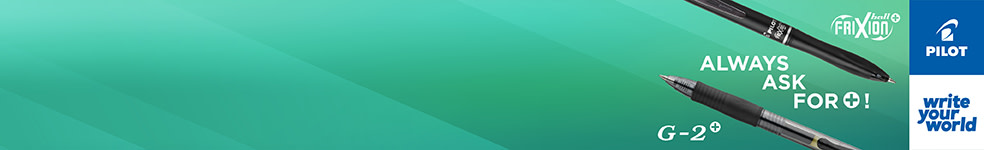 PILOT-UK -new ecomm BANNER LYRECO BallPlus G2Plus BANNER G2+-FRIXION BALL+ UK 984x150px