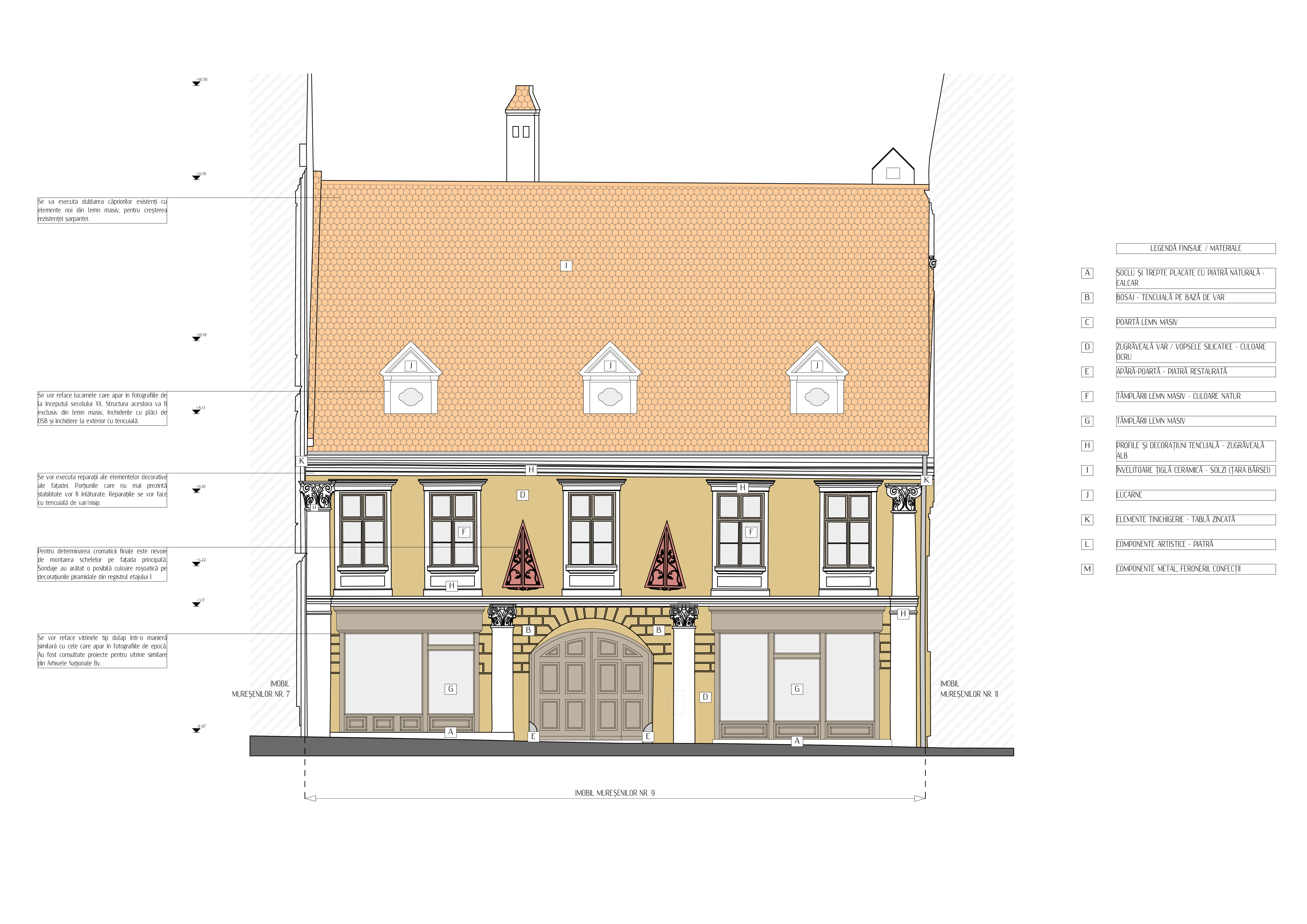 A11 fatada strada propunere