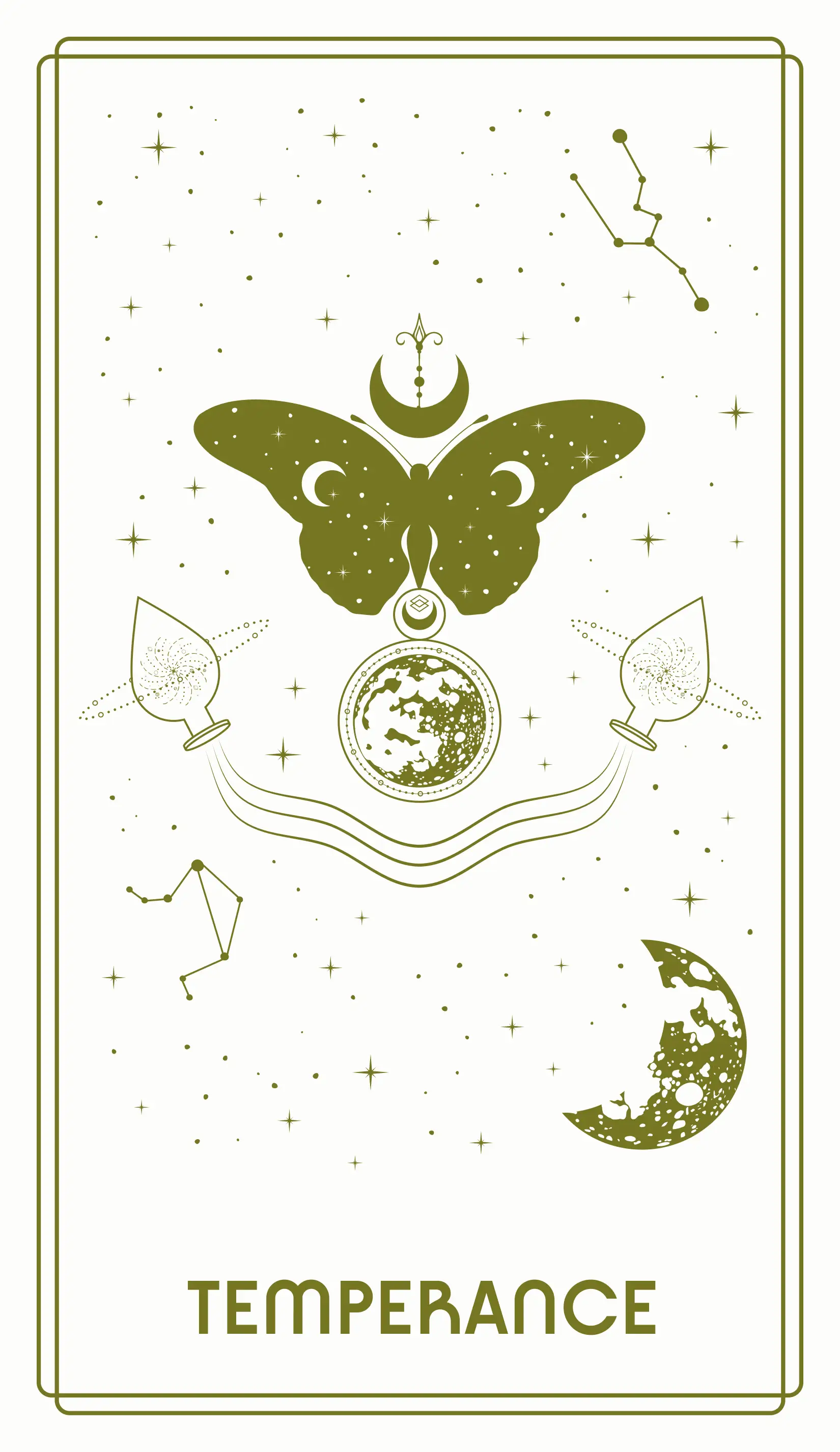 Temperance Tarot Card